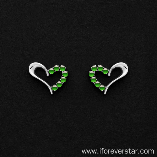 Fine Jewelry Jadeite Earrings Accessory